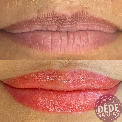 Dêde Vargas - Design de Sobrancelhas - labial